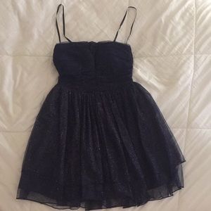 navy blue dress
